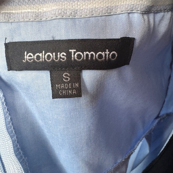 Jealous Tomato Striped Mini Dress Blue - Picture 4 of 11